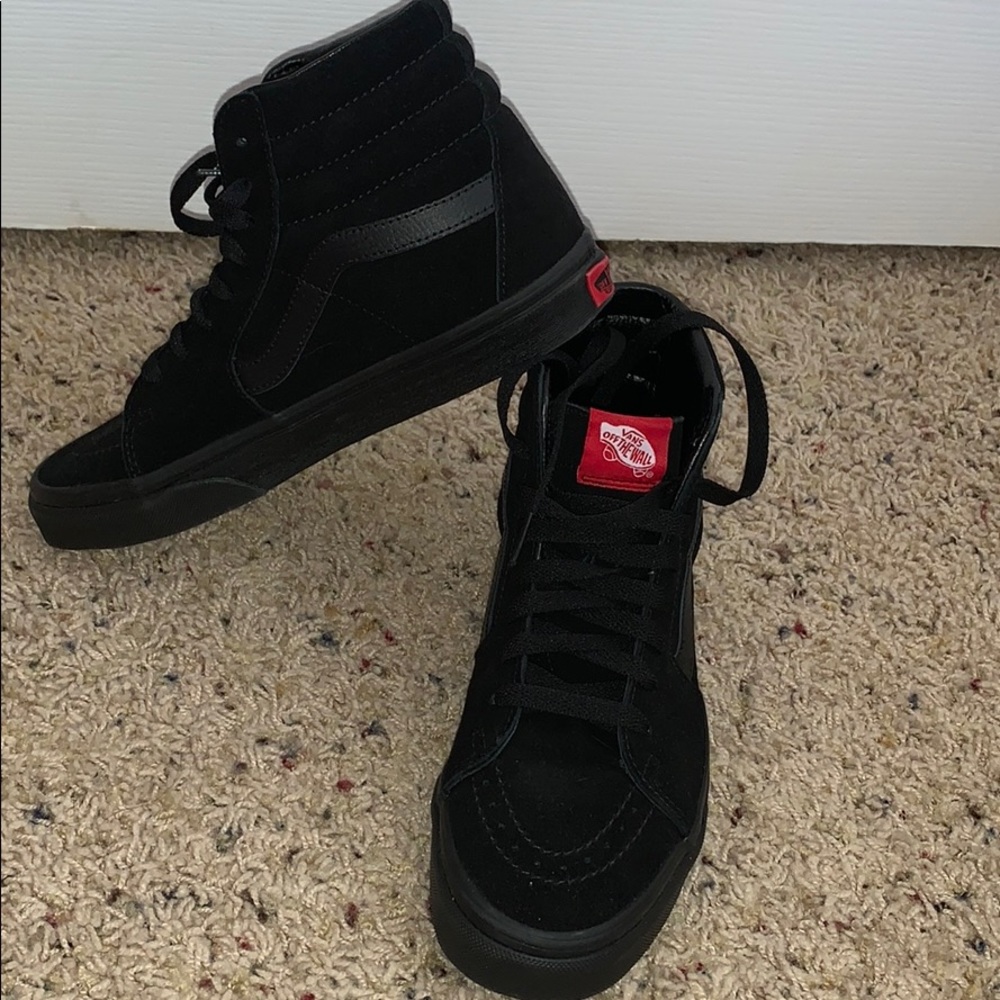 Black Hightop Vans